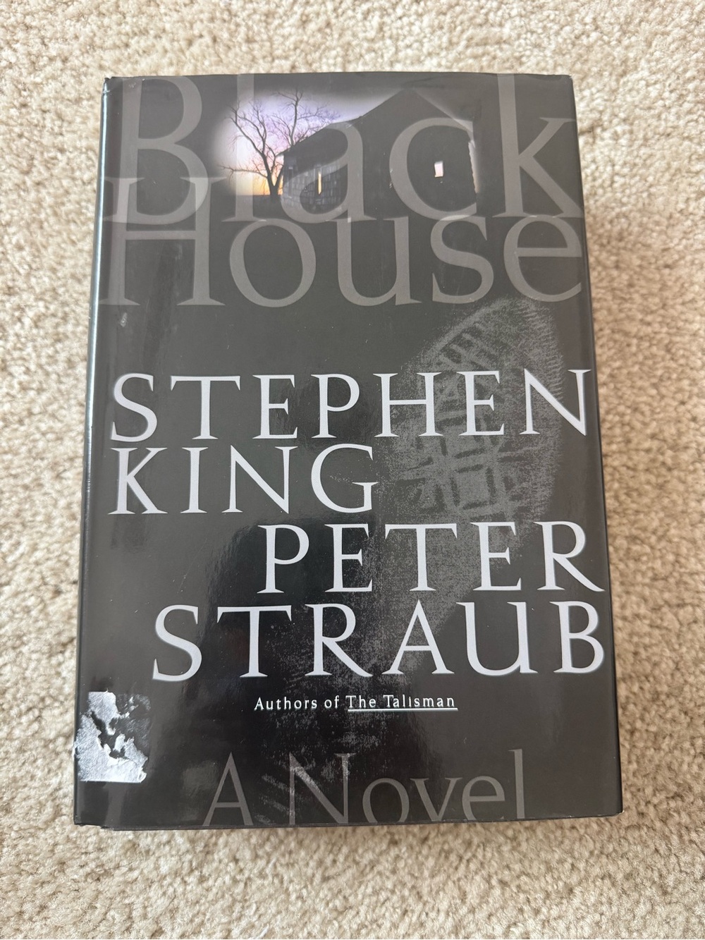 Black House by Stephen King & Peter Straub - Black Hardcover Novel